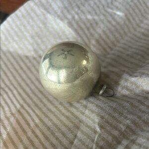 Mercury Glass Antique Ornament
